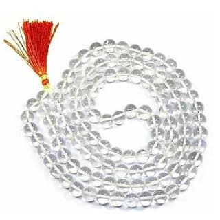 Stone Beautiful Sphatik Mala For Women Men By Ceylonmine