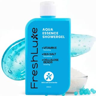 FreshLuxe Aqua Essence Shower Gel | Deep Hydration & All-Day Freshness | 200 ml | 400 ml