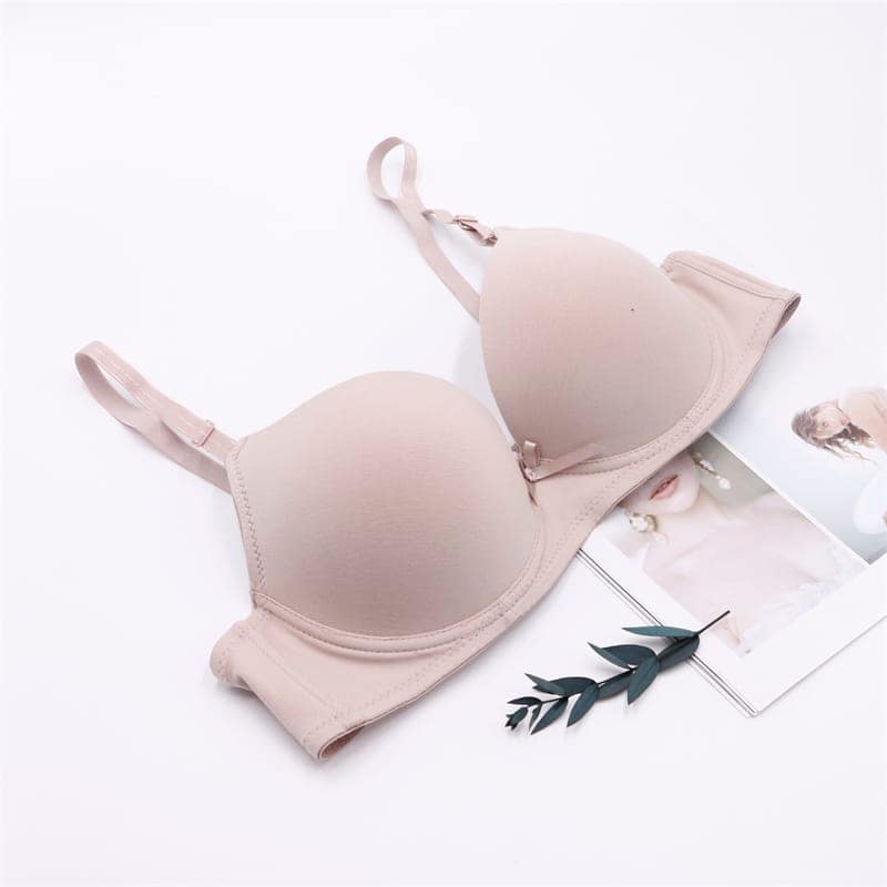 ELVEN Super Smooth Lycra Padded Women Bra | Wireless T-Shirt Bra | Full Coverage Seamless Bra | Random Colour | Pack of 1 view 3