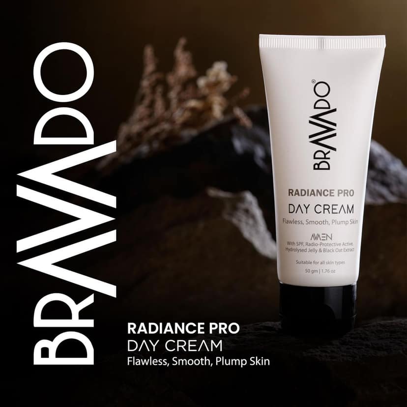Bravado Everyday Essential Personal Care 6 In 1 Combo - Pack of - Reboot Facewash, Fresh Kick Bodywash, Hydra Soft Body Lotion, Radiance Day Cream, Illuminate Face Serum, Lip Balm Spearmint - 589g view 7
