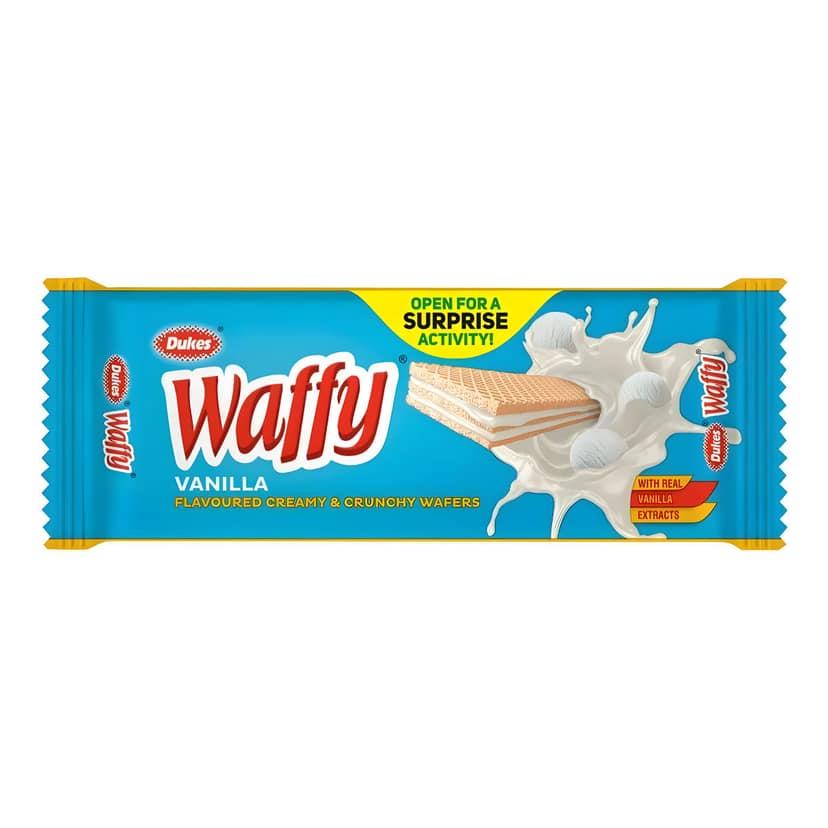 Dukes Waffy Vanilla Flavoured Wafers