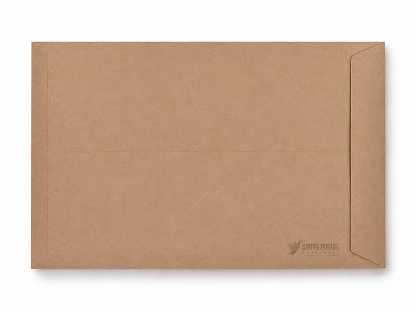 16x12 Inch Brown Kraft Envelopes, 85 GSM A3 Size Large Portfolio Covers, files, Oversized Brown Kraft Paper Envelope