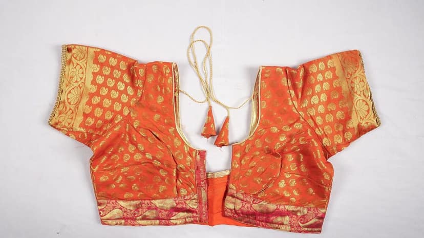 designer blouse view 2
