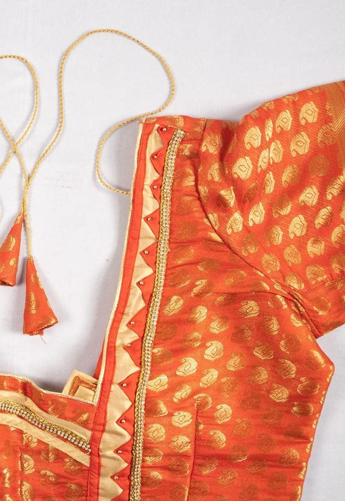 designer blouse view 3