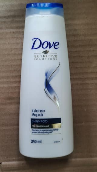 Dove hair shampoo intense repair