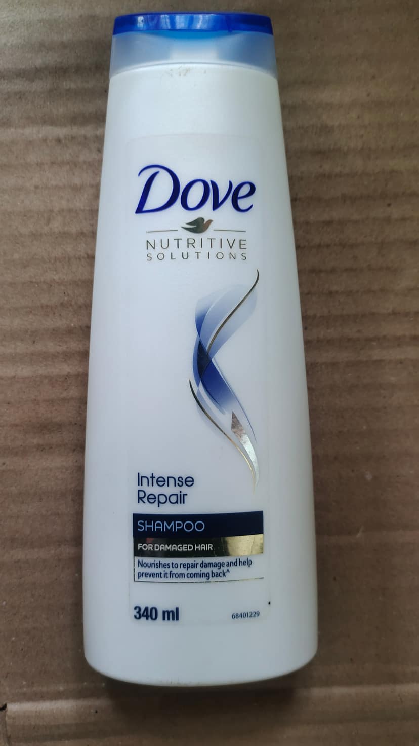 Dove hair shampoo intense repair