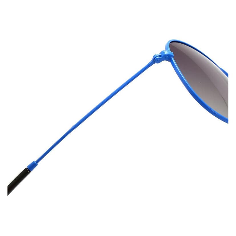 PARIM Polarized Unisex Aviator Sunglasses Blue Frame / Grey Lenses | SKU 1283 C1 view 4