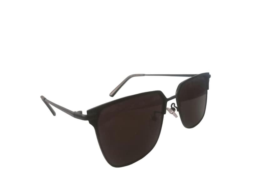 MD Style UV Protected Rectangular Metal Frame Unisex Sunglasses