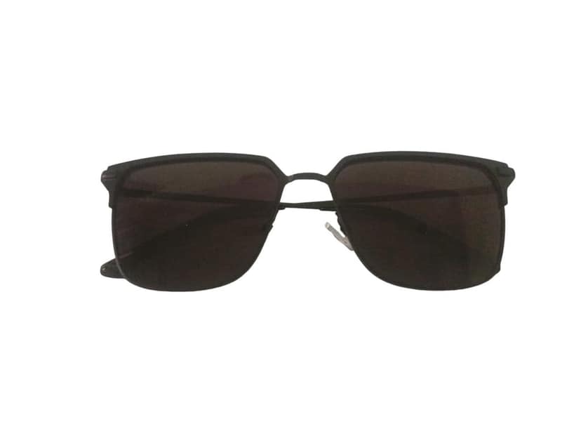 MD Style UV Protected Rectangular Metal Frame Unisex Sunglasses view 4