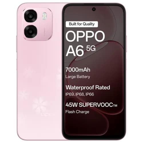 OPPO a6s 5G (Sakura Pink, 6GB RAM, 128GB Storage)