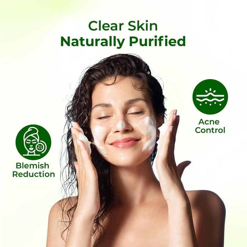 Elois Neem Purifying Face Wash Deep nourishment and Hydration for Radiant Skin Naturally, Remove Excess Oil, For Men & Women 100gm view 5