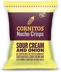 Cornitos Nacho Chips - Cheesy Sour Cream & Onion, 150 G
