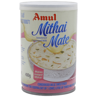 Amul Sweetened Condensed Milk Mithai Mate 400 G Tin