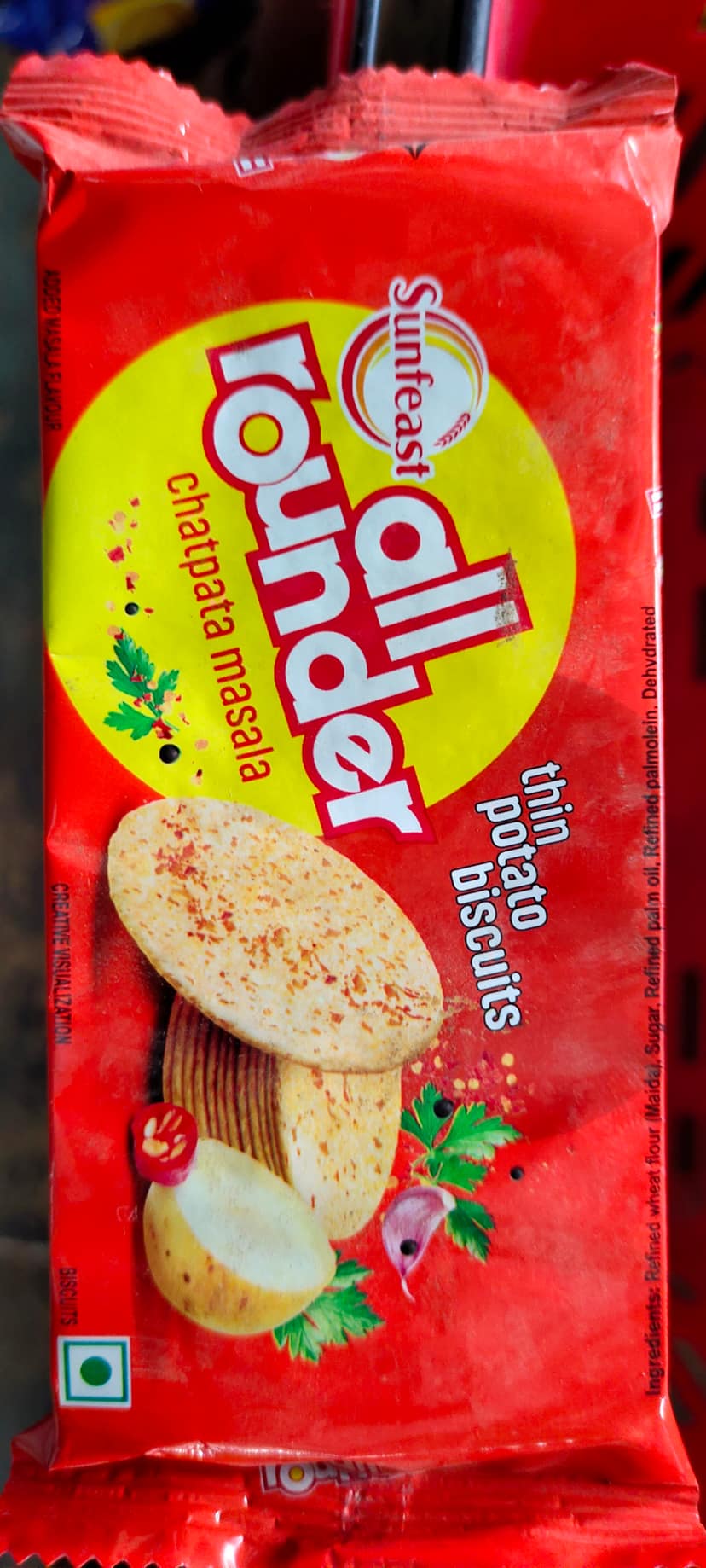 Sunfeast all rounder chatpata masala thin potato biscuits