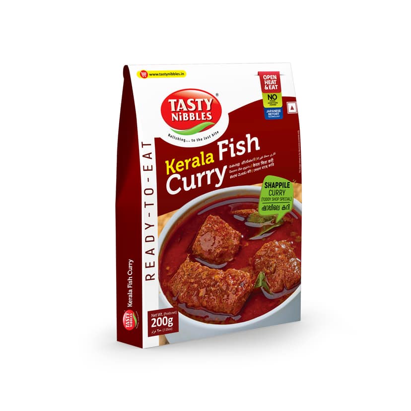 Tasty Nibbles Ready To Eat Kerala Fish Curry Shappile Curry 200g|No Added Preservatives Using Retort Technology