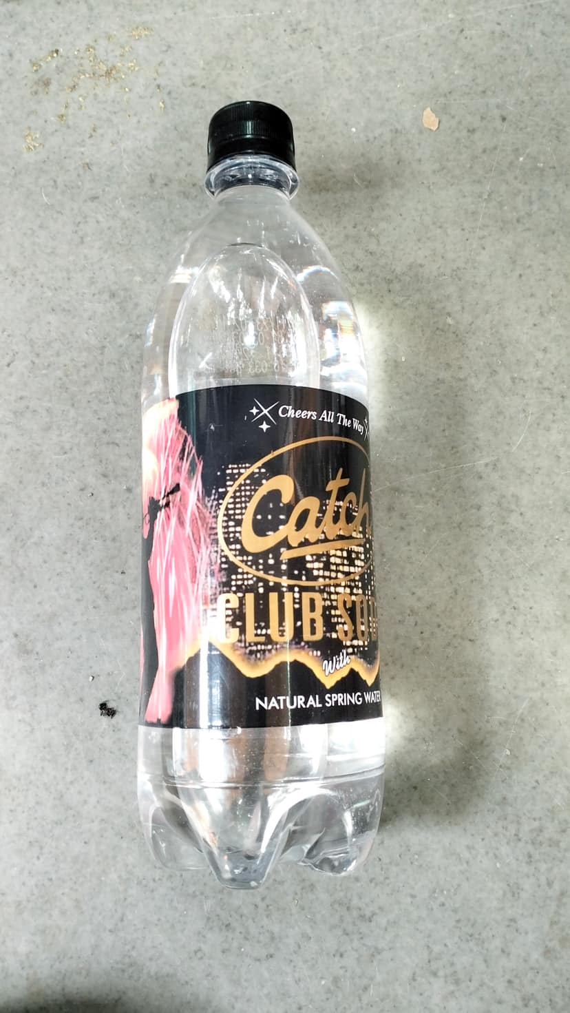 Catch club soda