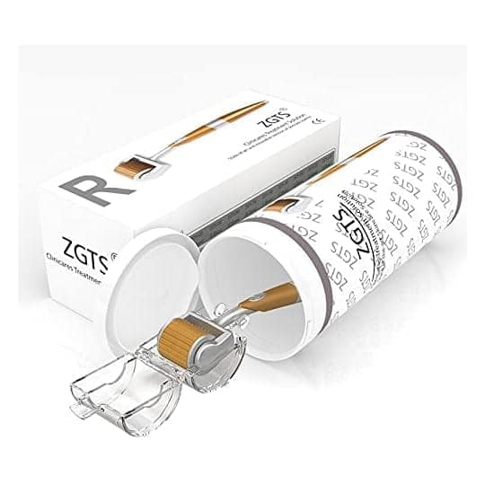 ZGTS 192 Needles Gold Plated Dermaroller with 0.50 mm Titanium Alloy Needles view 4