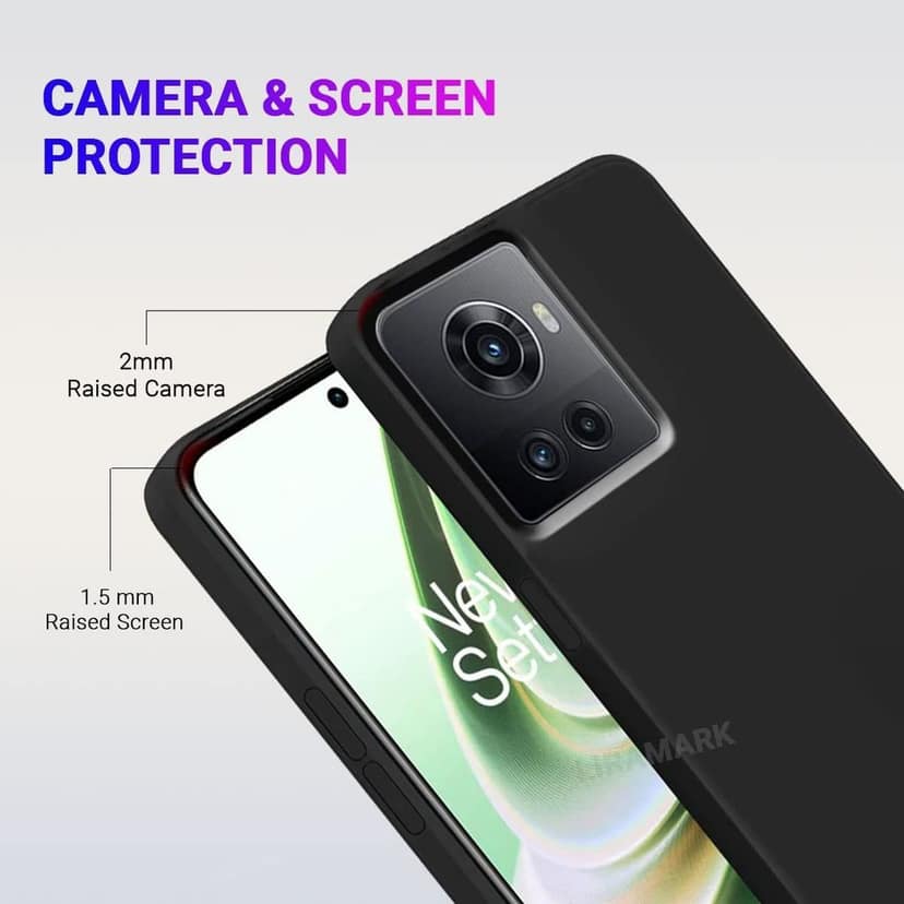 LIRAMARK Liquid Silicone Soft Back Cover Case for OnePlus 10R 5G / 1+10R 5G view 8