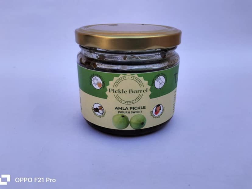 Amla Sour n Sweet Pickle 250 Gms