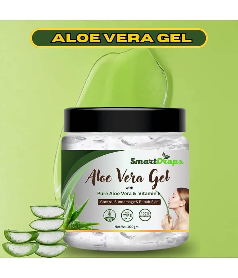 Smartdrops Day Cream All Skin Type Aloe Vera ( 100 ml )