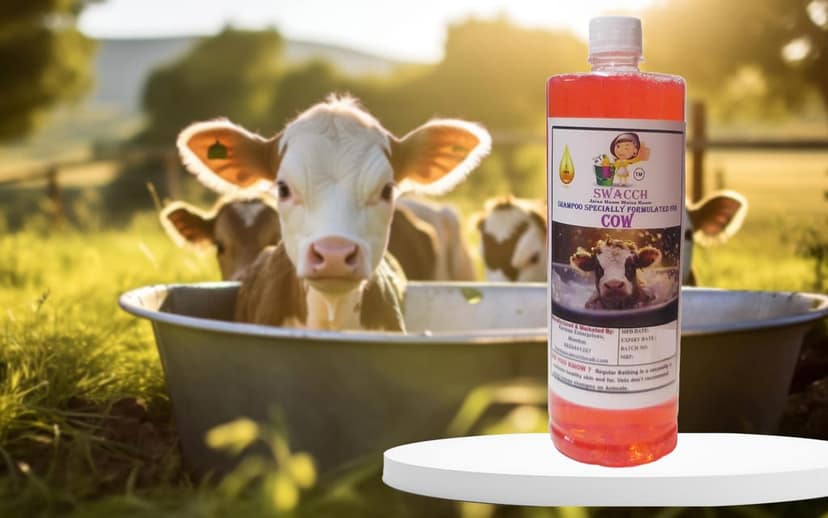Swacch Shampoo Specially Formulated for Cow (1 Litre) Strawberry view 2