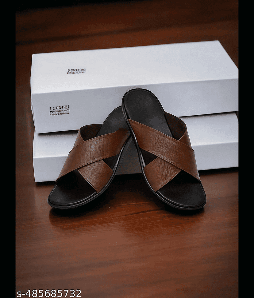 INFINITRENZ - Brown Men's Sandals view 2