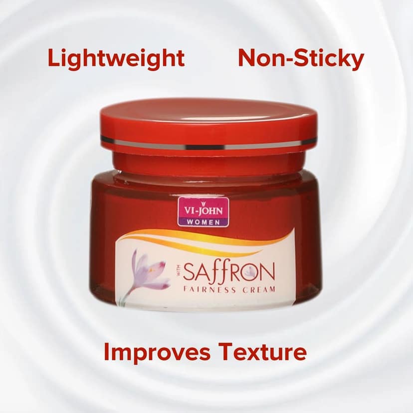 Vi-John Women Saffron Cream Advance 50Gm (Pack of 12) view 2