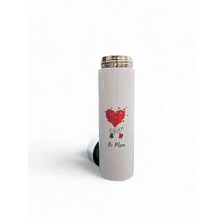 Special VELANTAIN White Temperature Bottle, Ideal for Gifting for Valentain Day|BOY Friend - Girl Friend Gift |Couples Gifted