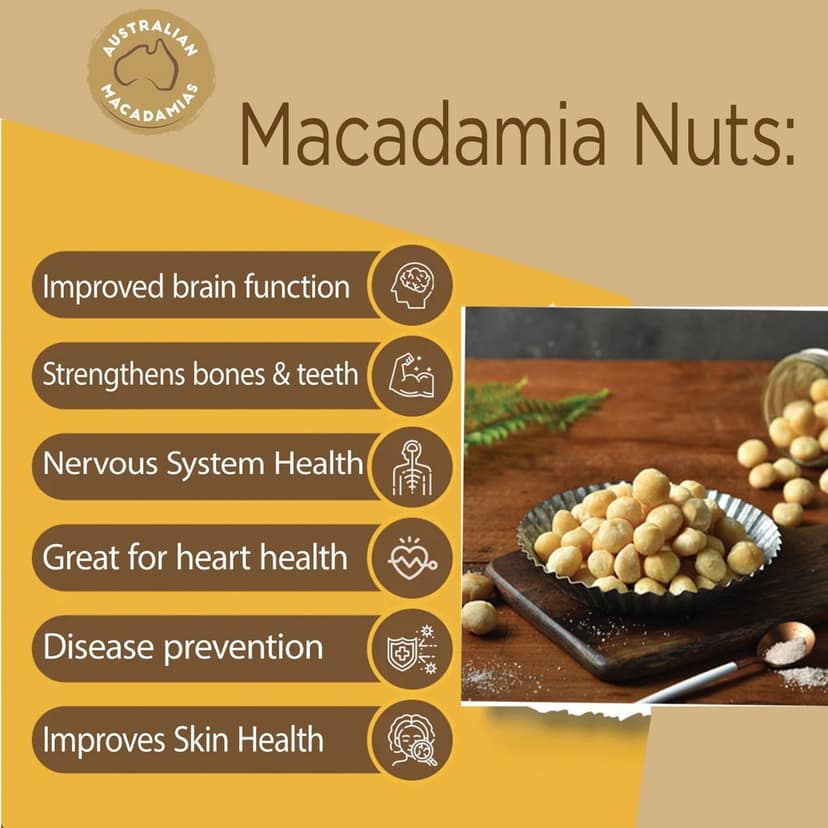 Carnival Roasted Macadamia Nuts 250g | Exotic Nuts | Perfect for guilt free snacking | view 4