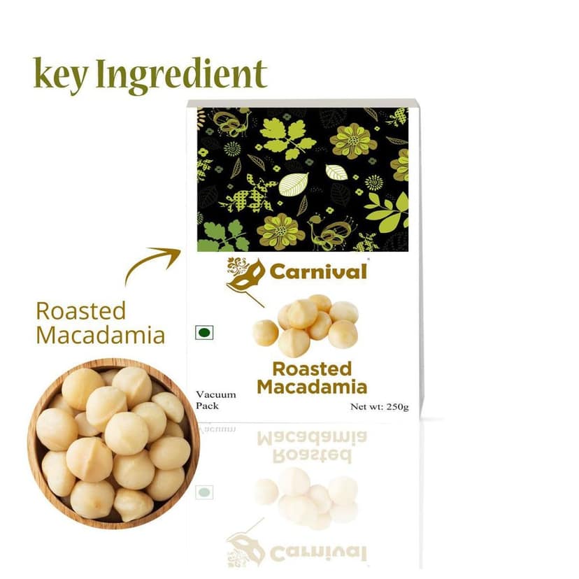 Carnival Roasted Macadamia Nuts 250g | Exotic Nuts | Perfect for guilt free snacking | view 5