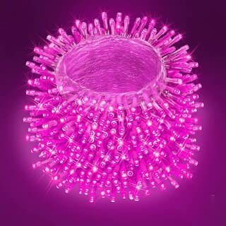 DAYBETTER Pink 15M String Light, Rice Light, Diwali Decorative Ladi Light Pack of 1
