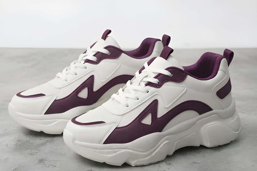 WUGO Women Comfortable Sports Sneakers | Lightweight Walking Shoes for Women | Stylish Lace-Up Casual Shoes for Travel, Gym, Running & Daily Wear view 2