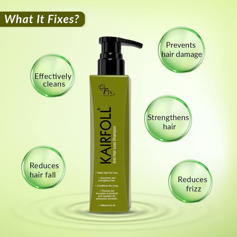 Fixderma Kairfoll Anti Hair Loss Shampoo view 2