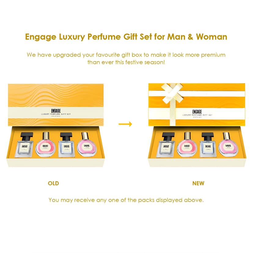 Engage Luxury Perfume Unisex Gift Pack for Women & Men, Travel Sized, Assorted Pack view 2
