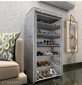 Srishti Kesari enterprises shoes rack 6 layer