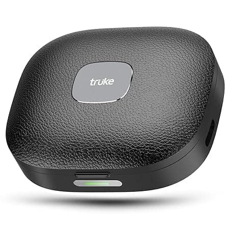 truke Mega 9 New Launch True Wireless in Ear Earbuds W/ 24-Bit Lossless Spatial Audio, 70H Battery Fast Charge Ear Buds (Charcoal Black)