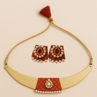 Laxmi Choker with earrings