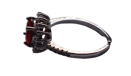 Rose Gold Finger Ring view 2