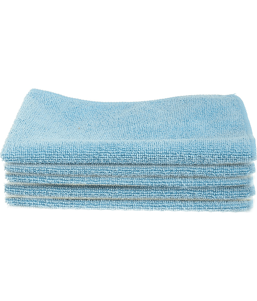 SIAGO - Blue 340 GSM Microfiber Cloth For Automobile ( Pack of 4 ) view 2
