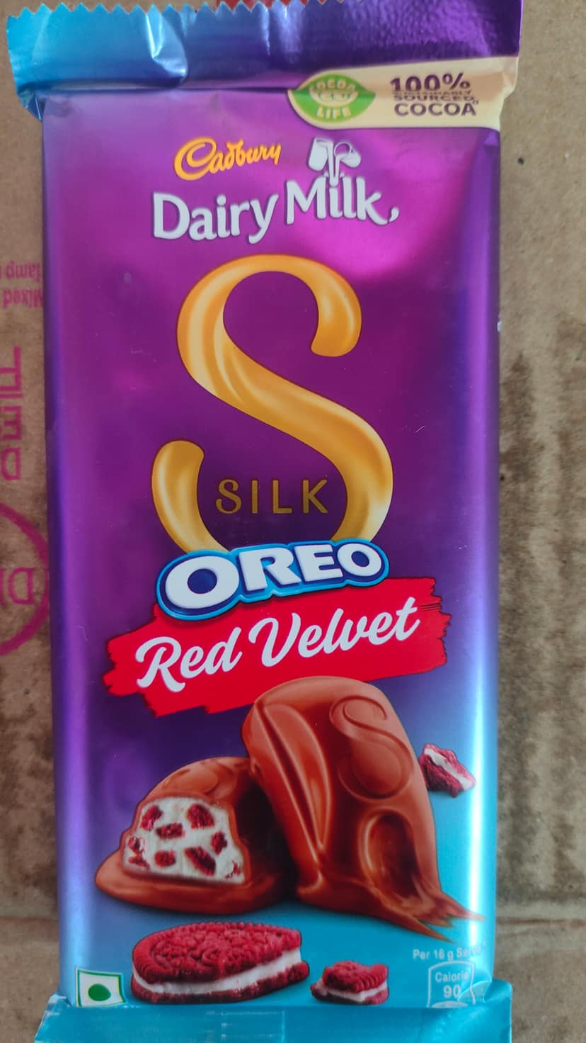 Cadbury dairy milk silk oreo red velvet