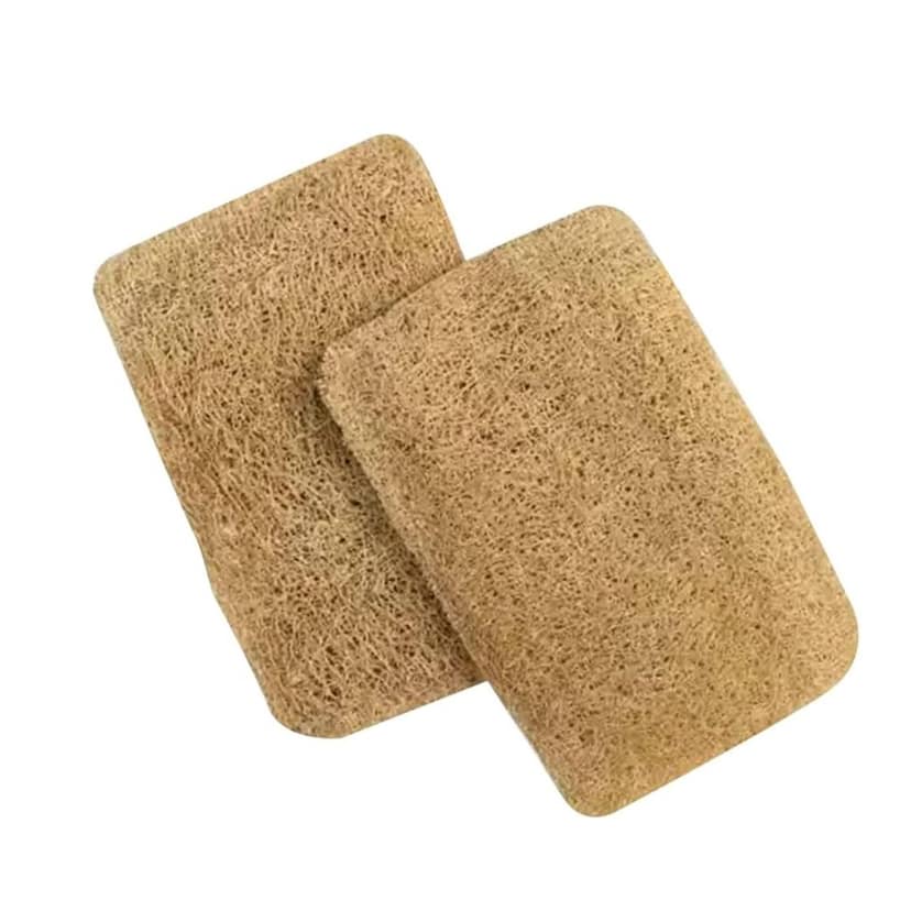 TANMAN ORGANICS 100% Natural Natural Sun Dried Bath Loofah | Body Sponge and Scrubber for Men and Women | Eco-Friendly | Biodegradable | Organic Exfoliating Luffa Scrubber | Pack Of 1
