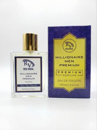 Red Vocal Millionaire Men Premium Perfume Eau De Toilette – Long-Lasting 100ml Bold & Luxurious Fragrance