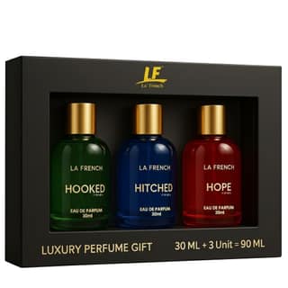 Perfume Gift Set for Men 3x30 ML Hooked Hope Hitched Best Gift Hamper Perfume