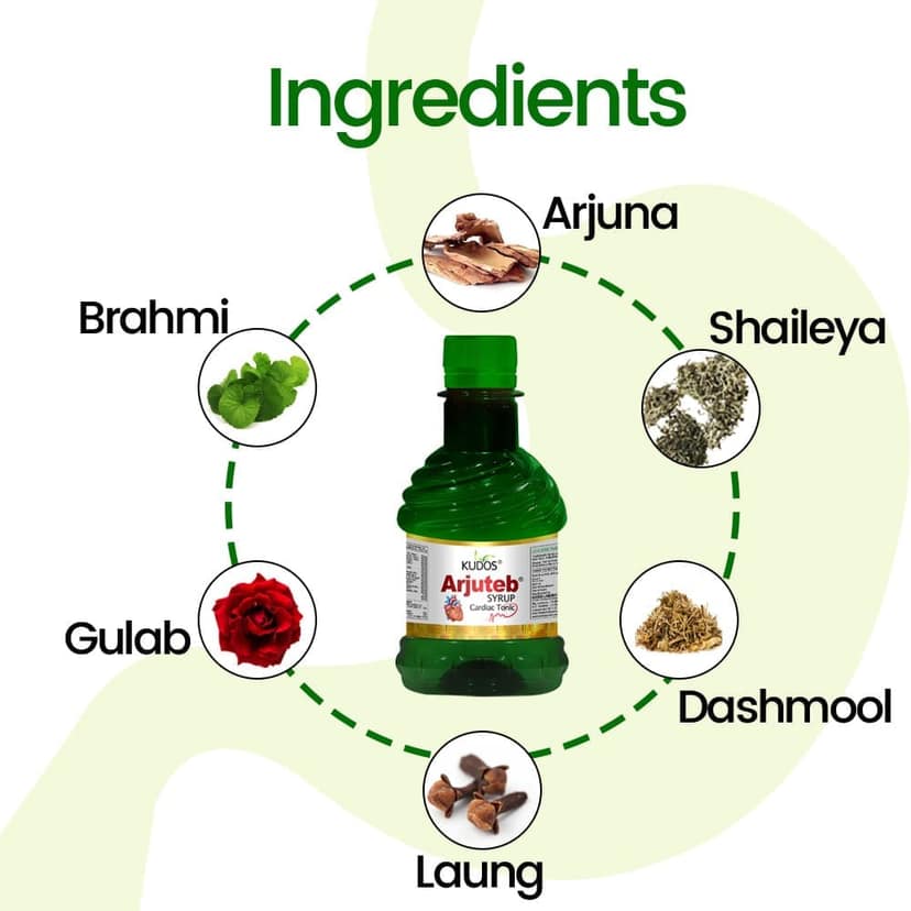Kudos Arjuteb Syrup(250ml) view 3