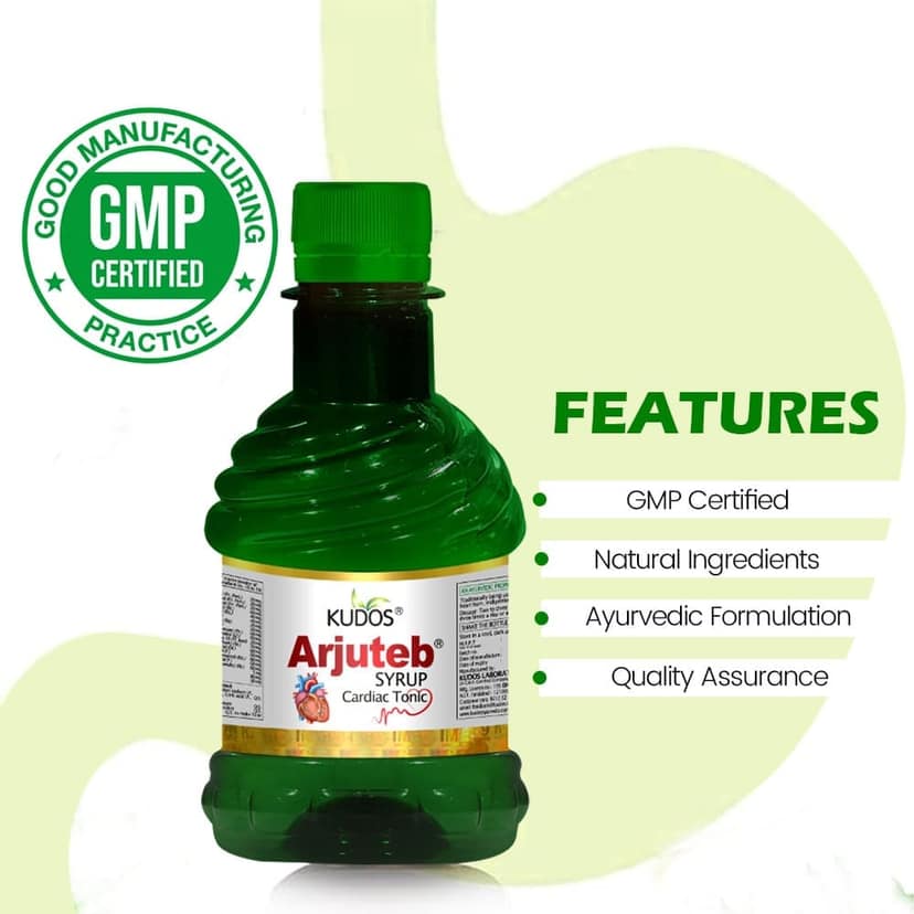 Kudos Arjuteb Syrup(250ml) view 5
