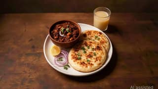 Chole kulcha [2 pieces]