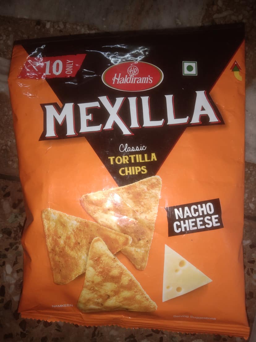 Haldirams mexilla tortilla chips 42gm