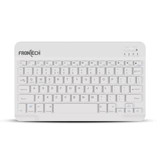 FRONTECH Wireless Mini Keyboard - 78 Keys, Bluetooth Connectivity, Rechargeable, Ultra Slim, Compact Design 1 Year Warranty (FT-1603AW) FRONTECH Wireless Mini Keyboard - 78 Keys, Bluetooth Connectivity, Rechargeable, Ultra Slim, Compact Design 1 Year War