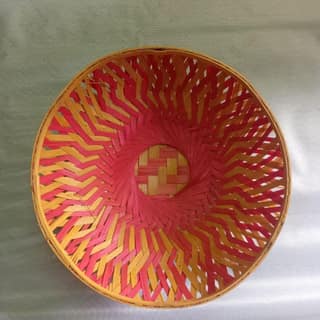 Red and Yellow Geometric Design
