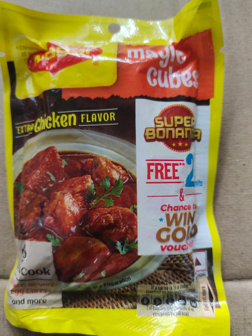 Maggi chicken flavour Maggic cubes